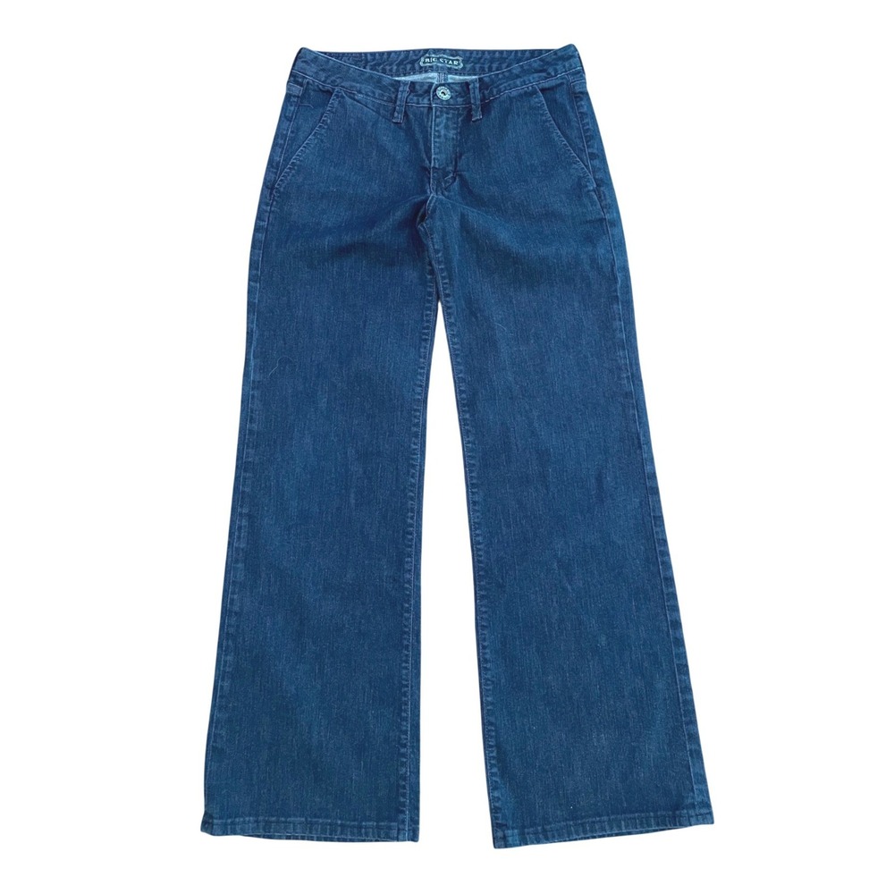 Big Star Jeans Womens 29R Blue Cotton Bootcut Classic Minimalist 7WANDBA Indigo